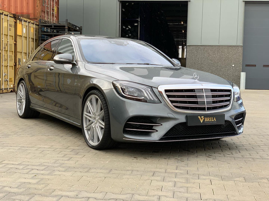 Car finished in Brila glass coating